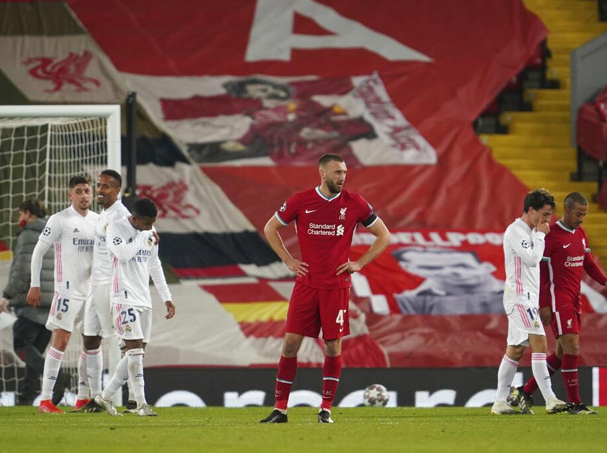 Liverpool vs Real Madrid: Duel dua tim dengan pertahanan terkuat di Liga Champions musim ini. (Foto: AP/Jon Super)