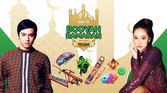 Main Free Fire Ditemani Anya Geraldine Dalam Booyah Ramadan!