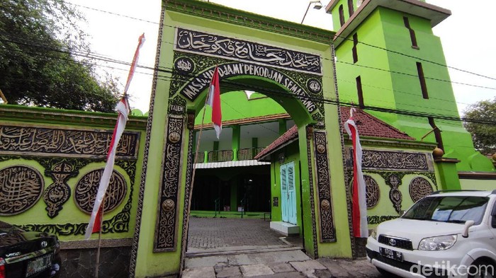 Masjid Jami Pekojan Semarang yang dibangun 1,5 abad lalu dan menjadi cagar budaya di Kota Semarang