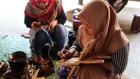 Menurut perajin, jumlah order rekal menurun drastis selama pandemi.