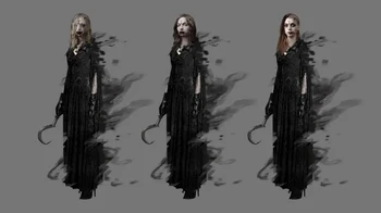 Lady Dimitrescu memiliki tiga putri yang membantunya menjaga Castle Dimitrescu. Ada Cassandra yang kejam dari lahir, lalu Bela putri paling pintar dan pendiam, kemudian yang termuda yaitu Daniela yang sangat delusional. Foto: (screenrant.com).