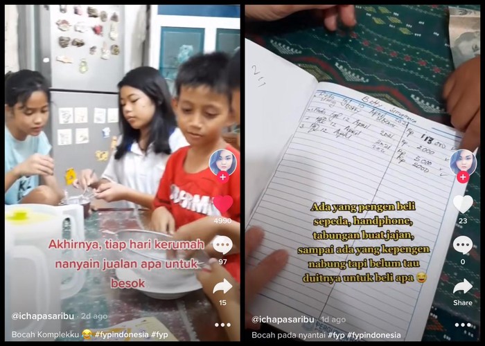 Seru! Wanita Ini Ajak Anak-anak di Kompleks Rumahnya Jualan Makanan Seru! Wanita Ini Ajak Anak-anak di Kompleks Rumahnya Jualan Makanan