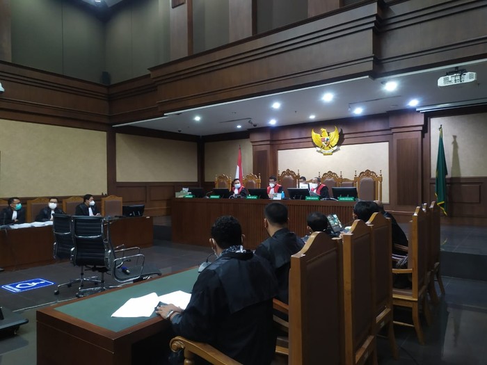 Suasana Sidang Suap Edhy Prabowo dkk