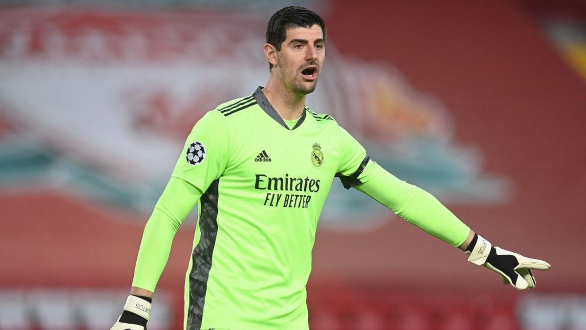 Chelsea vs Real Madrid: Thibaut Courtois menyebut detail kecil akan menjadi penentu hasil leg 2 semifinal Liga Champions. (Foto: Getty Images/Michael Regan)