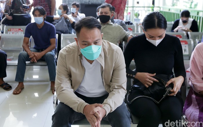 Vicky Prasetyo dan Kalina Oktarani saat ditemui di PN Jakarta Selatan.