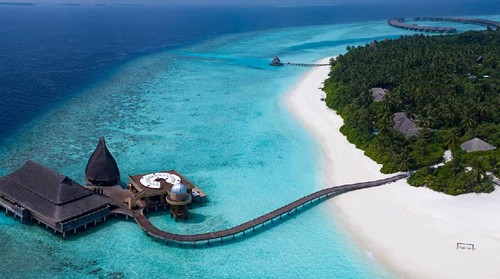 Villa dengan teleskop terkuat di samudera hindia