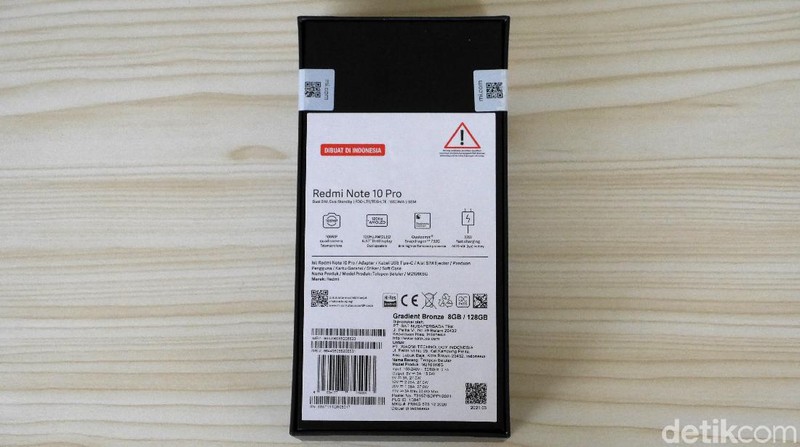 Xiaomi Redmi Note 10 Pro edisi MFF 2021