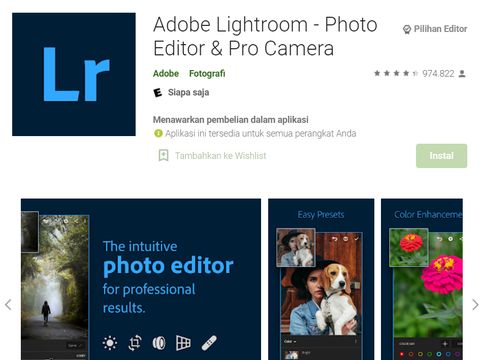 Aplikasi edit foto terbaik untuk Android dan iOS