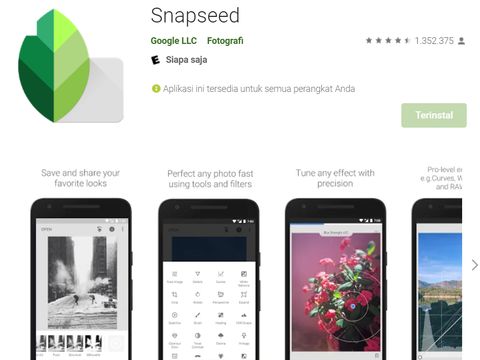 Aplikasi pengeditan foto terbaik untuk Android dan iOS