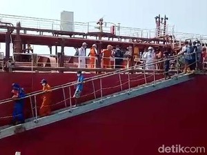 Kapal Terbakar di Laut Jawa, 16 Nelayan yang Selamat Sudah Dievakuasi
