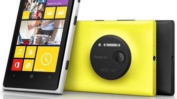 Nokia Lumia 1020 (2013). Nokia memperkenalkan Lumia 1020 dengan senjata kamera sebesar 41 megapixel. Mirip dengan Pureview 808, tapi sistem operasinya adalah Windows Phone 8. Foto: Nokia