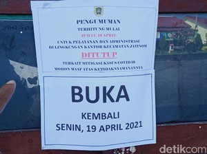 Pelayanan Publik di Kantor Kecamatan Jatinom Klaten Ditiadakan, Kenapa?