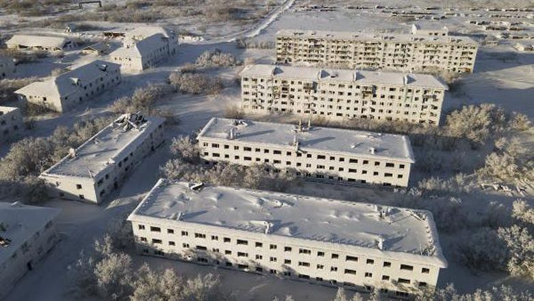 Kota Vorkuta di Rusia Kota Vorkuta di Rusia