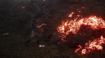 Lihat Lebih Dekat Lahar Gunung Berapi Pacaya