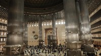 Ibadah salat Jumat di Masjid Istiqlal sebenarnya sudah dibuka untuk umum mulai pekan lalu. (Foto: Andhika Prasetia/detikcom)