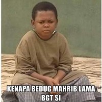 Nah kan kerjanya bengong aja sih jadinya puasanya kerasa lama. Mending bersih-bersihin rumah gih.. Foto: Instagram