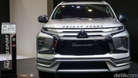 Booth virtual Mitsubishi Motors menampilkan model SUV legendaris dan telah dikenal oleh masyarakat Indonesia, New Pajero Sport sebagai sorotan utama.