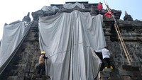 Karena menurut Badan Penyelidikan dan Pengembangan Teknologi Kebencanaan Geologi (BPPTKG) Yogyakarta, Candi Mendut aman dari ancaman bahaya erupsi Gunung Merapi.  