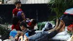 Pencarian Suaka Kembali Penuhi Trotoar Kebon Sirih