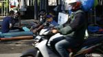 Pencarian Suaka Kembali Penuhi Trotoar Kebon Sirih