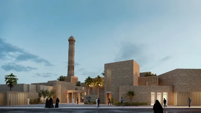 Ilustrasi Rekonstruksi Masjid Mosul di Irak