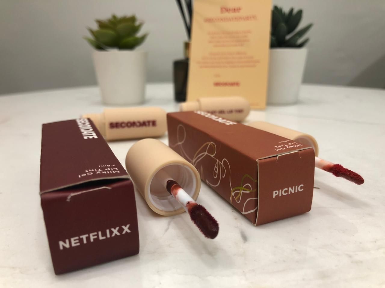 Secondate Milky Gel Lip Tint