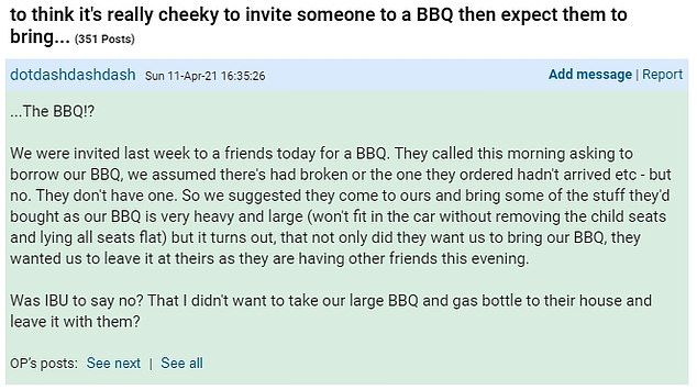 Sedih! Sudah Bawa Panggangan, Wanita Ini Tak Diundang Pesta BBQ