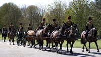 Pangeran Philip wafat di Kastil Windsor pada Jumat 9 April, di usia 99 tahun. Phil Noble/Pool via AP.