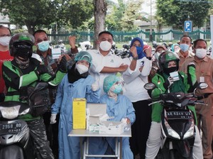 Percepat Program Pemerintah, Driver Gojek Telah Divaksin di 17 Kota