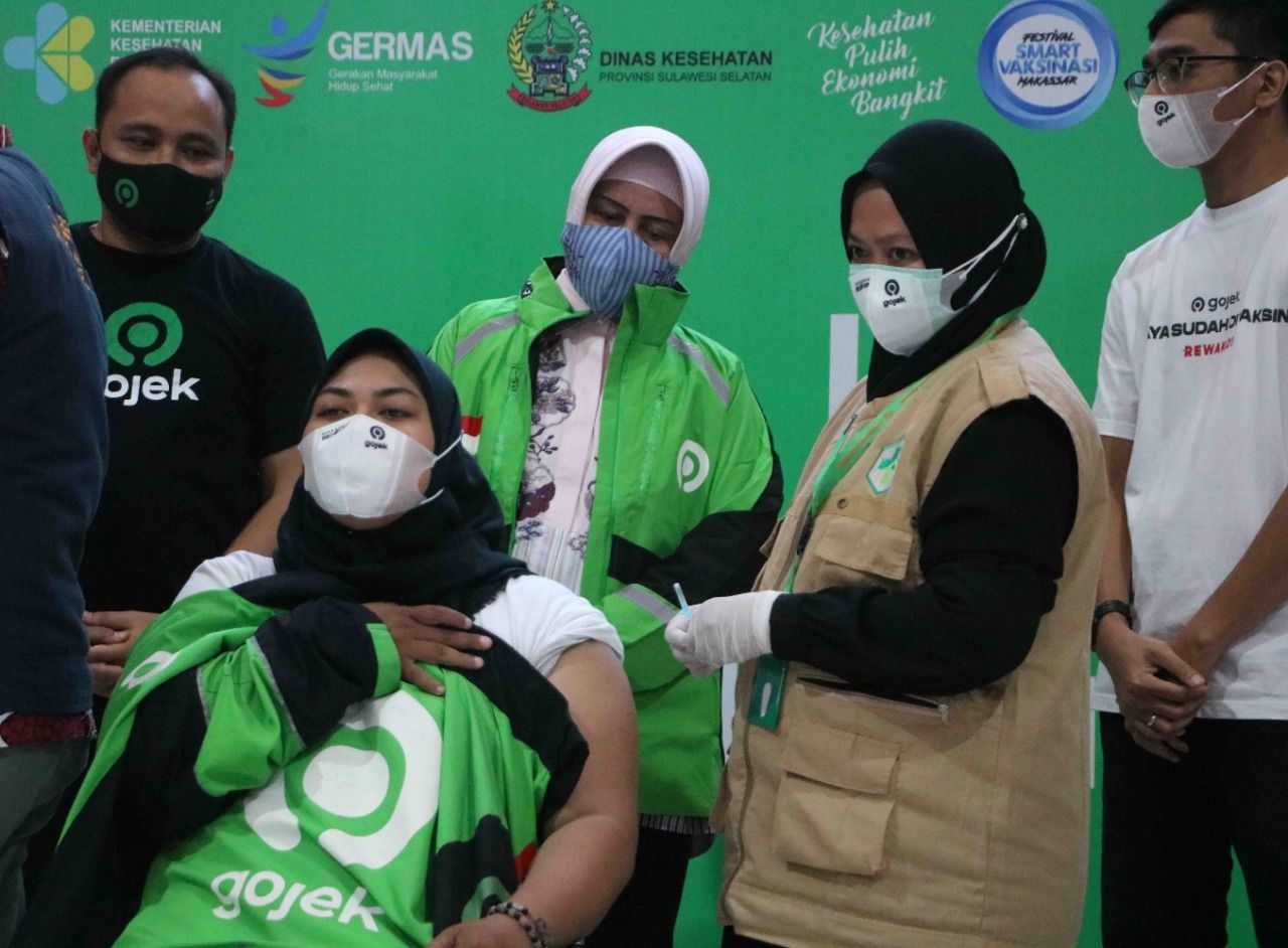 Vaksinasi Driver Gojek
