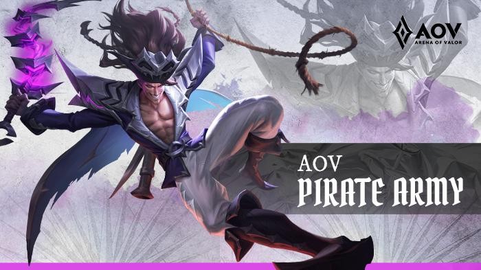 Ini Dia Skin Terbaru AOV Tema Bajak Laut & Pasukan Khusus Angkatan Laut