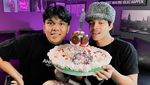 Keseruan Thariq Halilintar Saat Makan Bareng Atta-Aurel dan Gen Halilintar