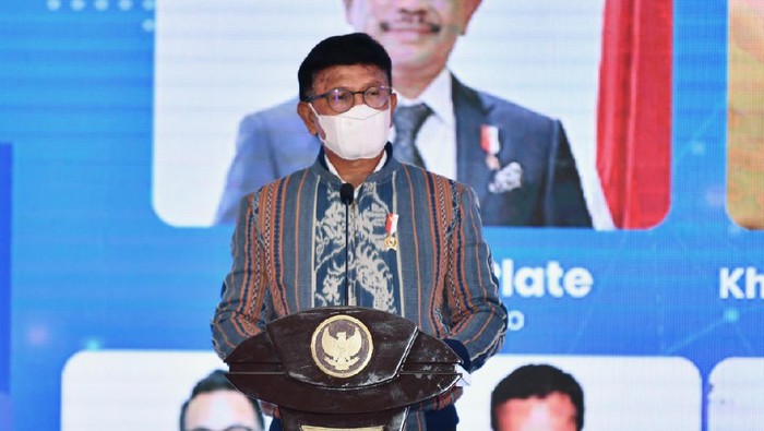 Menkominfo Johnny G. Plate
