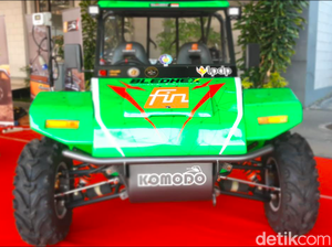 Komodo Listrik di IIMS 2021 Disapa Bledhex Rp 300 Jutaan