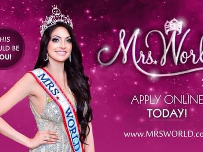 Mrs World Pemenang Mrs World 2020 Caroline Jurie