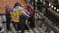 Pangeran Philip wafat di Kastil Windsor pada Jumat 9 April 2021 lalu. Yui Mok/Pool via AP.