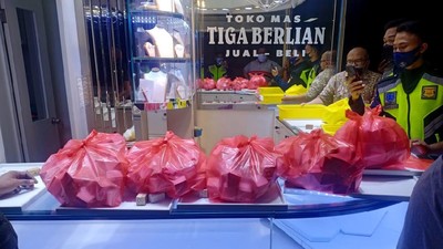 Pencurian di Toko Emas Ini Capai Kerugian Rp 85 M