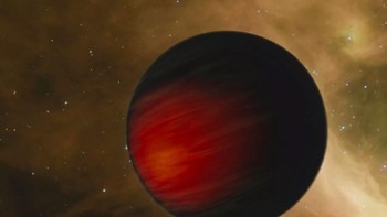 HD 149026b. Planet ini tiga kali lebih panas dari Venus yang disebut planet terpanas di tata surya kita. Para astronom percaya, ia menyerap hampir semua panas dari bintangnya, dan memantulkan sangat sedikit atau bahkan tidak ada cahaya sehingga membuatnya menjadi planet paling hitam atau paling gelap di alam semesta. Foto: NASA