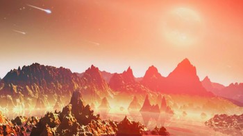 M-dwarf dan Brown dwarf. Di sini kita melihat konsepsi seniman tentang planet di sekitar bintang yang lebih dingin dari Matahari kita M-dwarf dan Brown dwarf. Agar sebuah planet dapat mempertahankan kehidupan, ia harus mampu membawa air di bawah titik didih namun tetap di atas titik beku. Selain itu, planet harus memiliki cukup udara, tetapi tidak terlalu banyak. Keseimbangan yang rumit ini bergantung pada kedekatan bintang ke planet. Foto: NASA