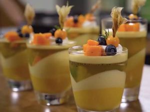 Resep Puding Mangga Yoghurt yang Manis Menyegarkan