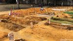 Penampakan Puluhan Makam Amblas Akibat Hujan Deras di Pekanbaru