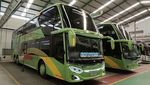 Lihat Lebih Dekat Interior Bus Tingkat PO Gunung Harta