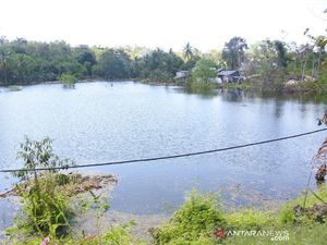 Kemunculan Pulau dan Danau Usai Siklon Seroja di NTT Berlalu