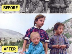 Nostalgia Masa lalu Dengan Mewarnai Foto Hitam Putih