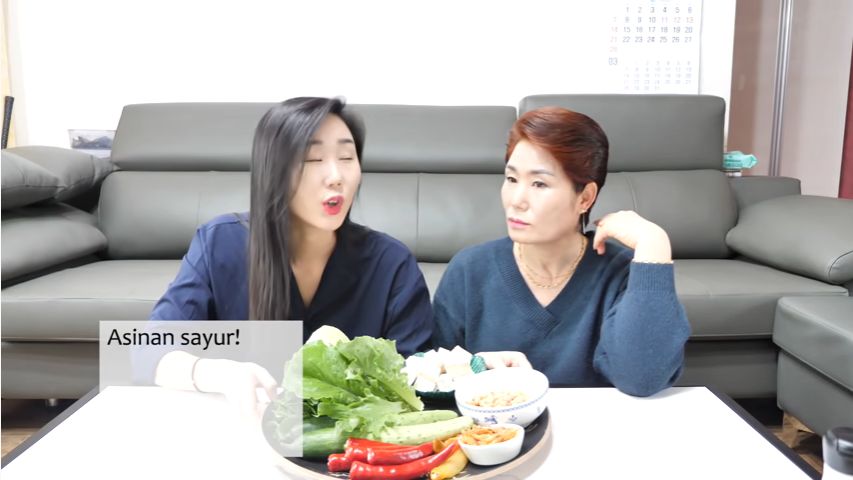 Orang Korea Bikin Asinan Sayur dan Ketagihan Rasa Enaknya.
