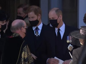 Obrolan Pangeran William ke Pangeran Harry di Pemakaman Pangeran Philip