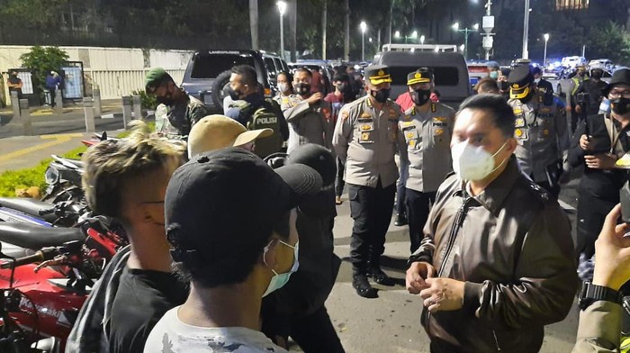Sejumlah ABG Ikut Terjaring saat Operasi Skala Besar di Jakarta Pusat