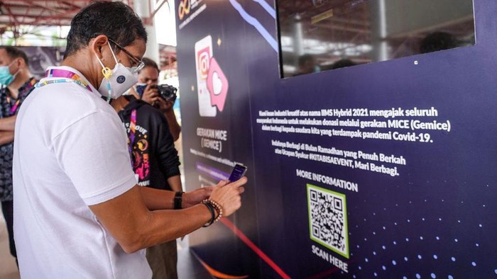 Indonesia International Motor Show (IIMS) Hybrid 2021 di Jiexpo Kemayoran, Jakarta Pusat akhirnya resmi dibuka sejak Kamis (18/4/2021) hingga Minggu (25/4/2021).