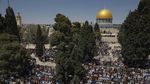 Suasana Salat Jumat Pertama Ramadhan di Masjid Al-Aqsa