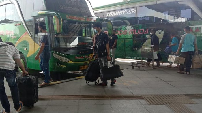 Suasana Terminal Pulogebang/Anisa Indraini